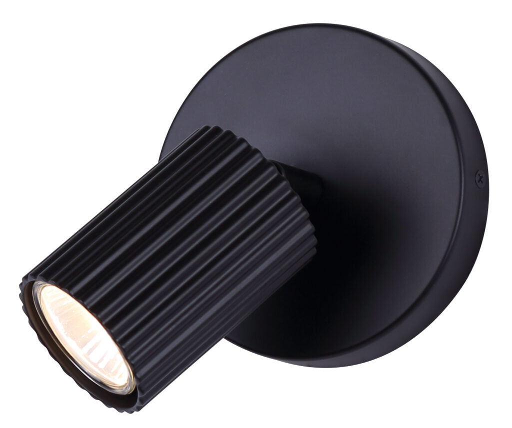 Projecteur REXTON en noir mat — ICW1119A01BK10 — Luminaire Expert