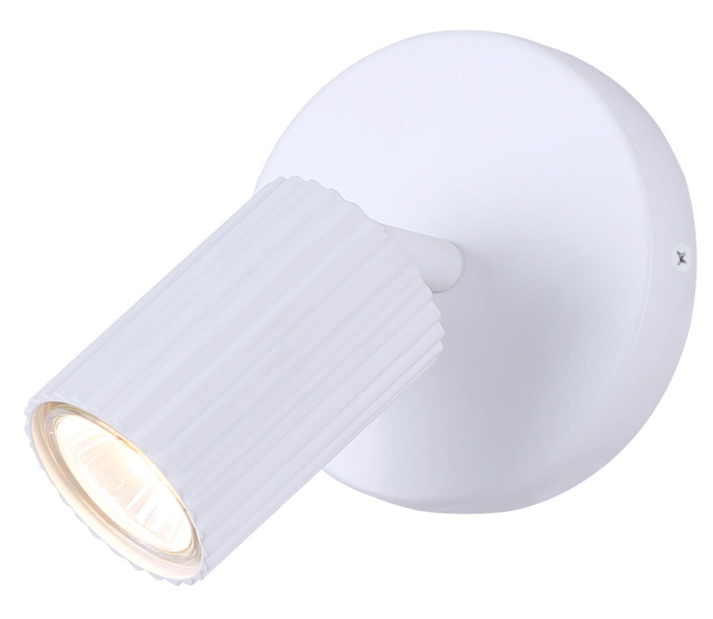 Projecteur REXTON en blanc mat — ICW1119A01WH10 — Luminaire Expert