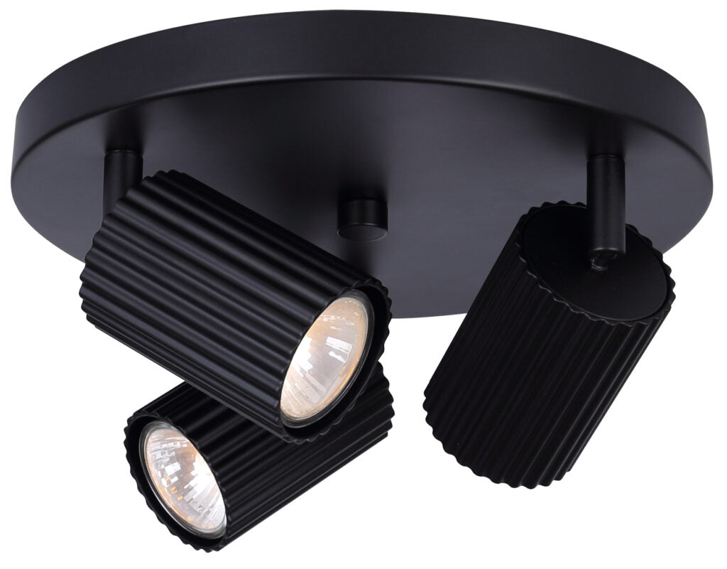 Projecteur REXTON en noir mat — ICW1119A03BK10 — Luminaire Expert