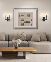 Applique murale KADEN en noir mat et albâtre — Z-Lite