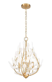 Suspension CLAUDINE en or moderne — Z-Lite