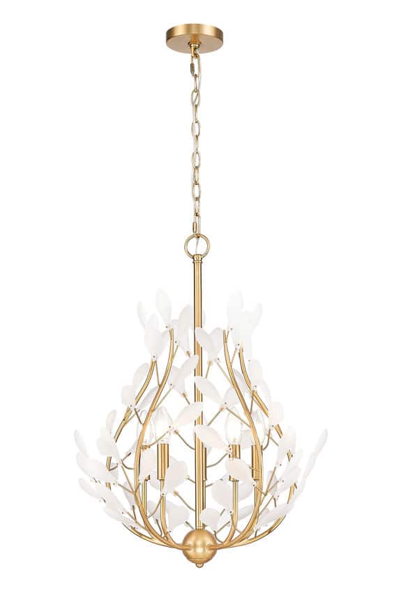 Suspension CLAUDINE en or moderne — Z-Lite