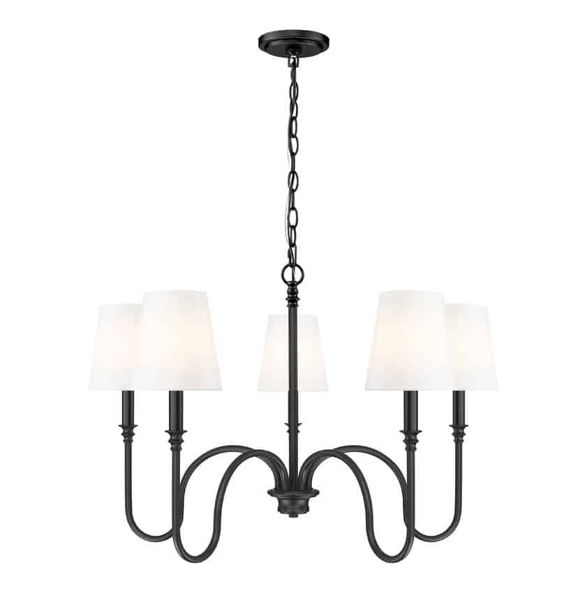 Suspension JISELE en noir mat — Z-Lite
