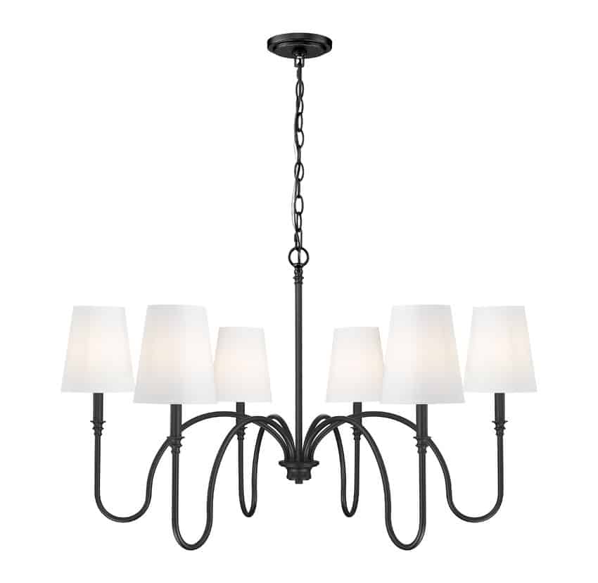 Suspension JISELE en noir mat — Z-Lite