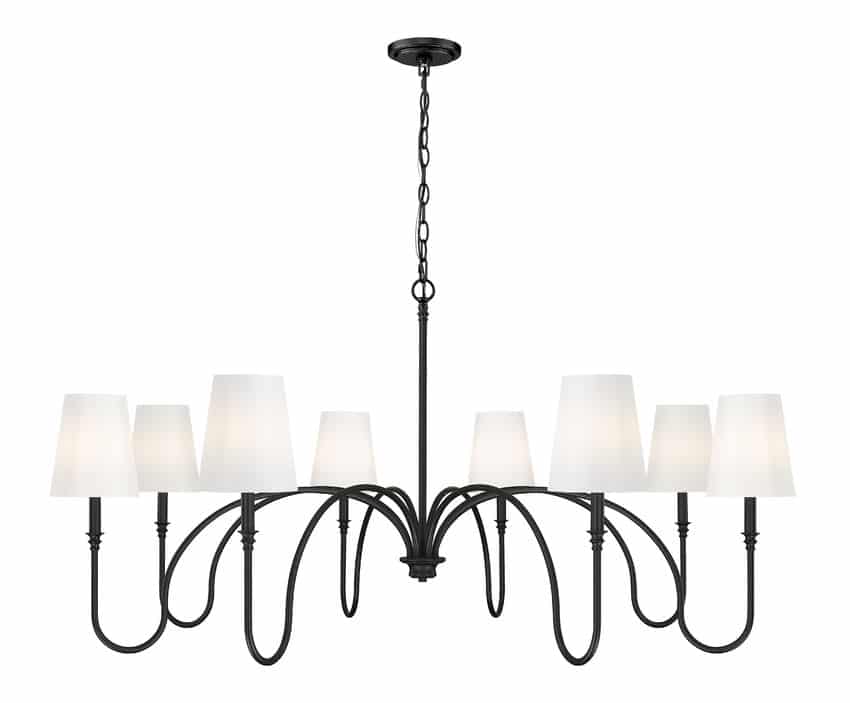 Suspension JISELE en noir mat — Z-Lite