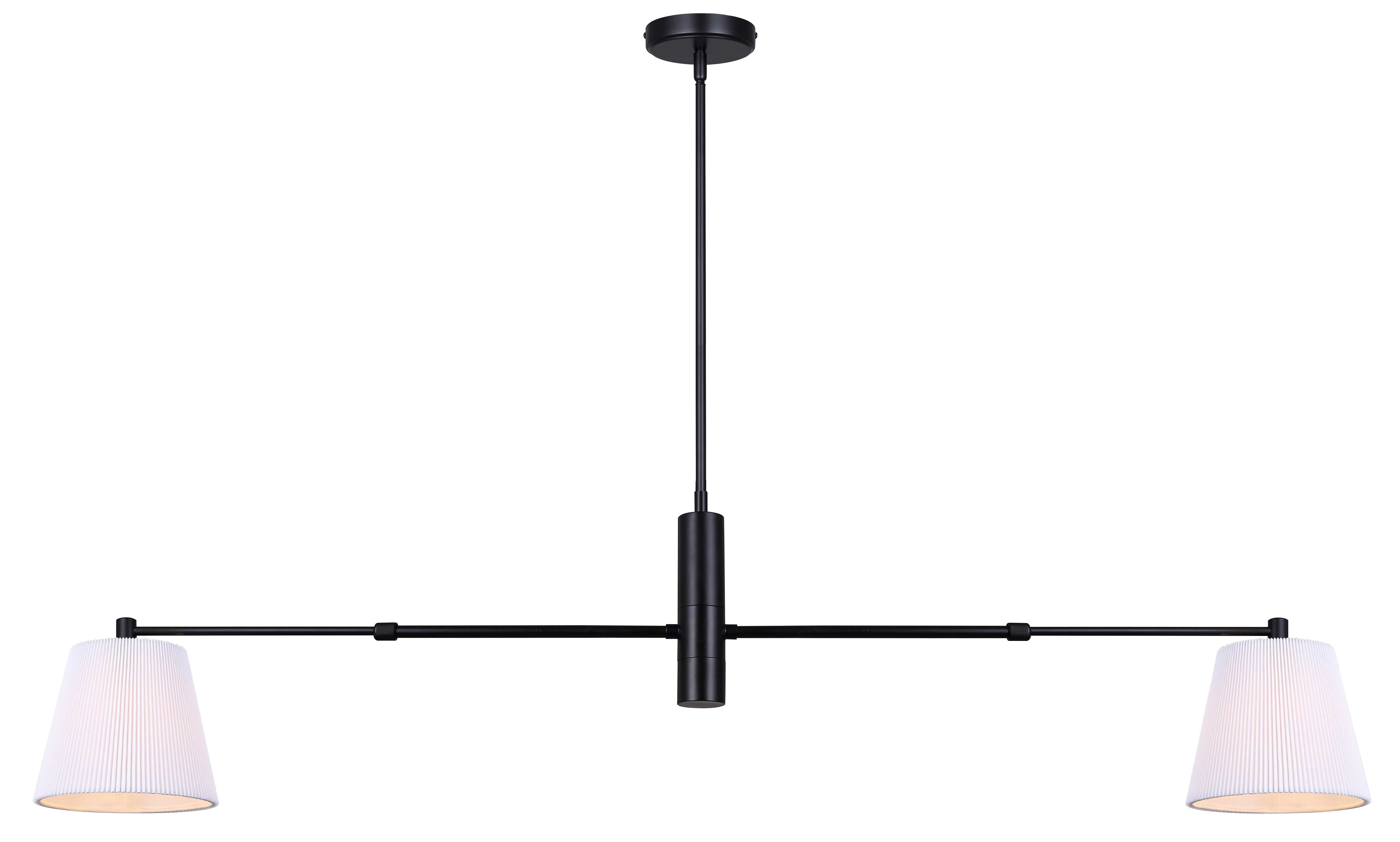 Suspension ASPEN en noir mat — Canarm