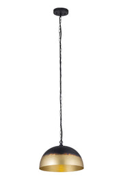 Suspension JAYA en noir et or — Canarm