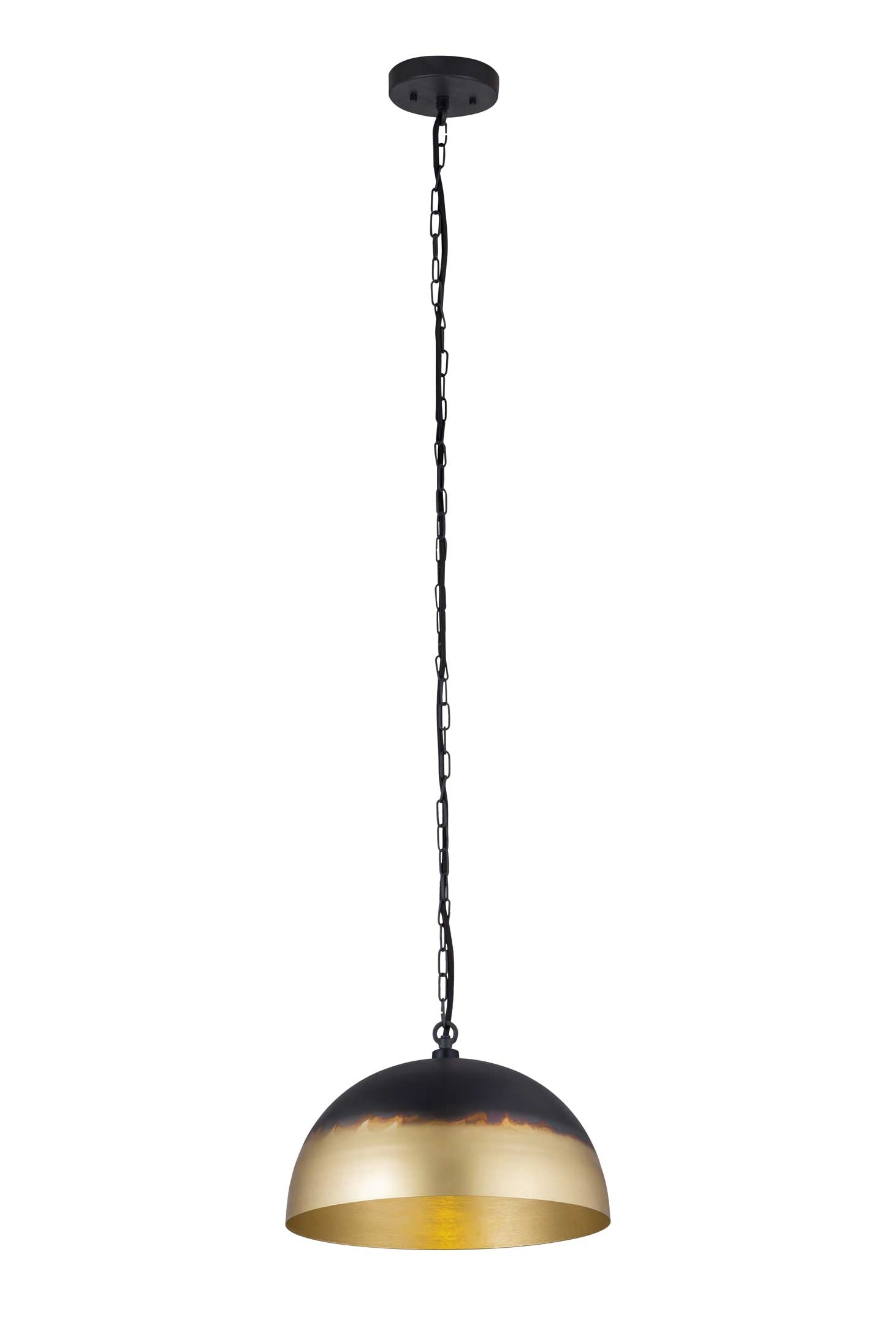 Suspension JAYA en noir et or — Canarm