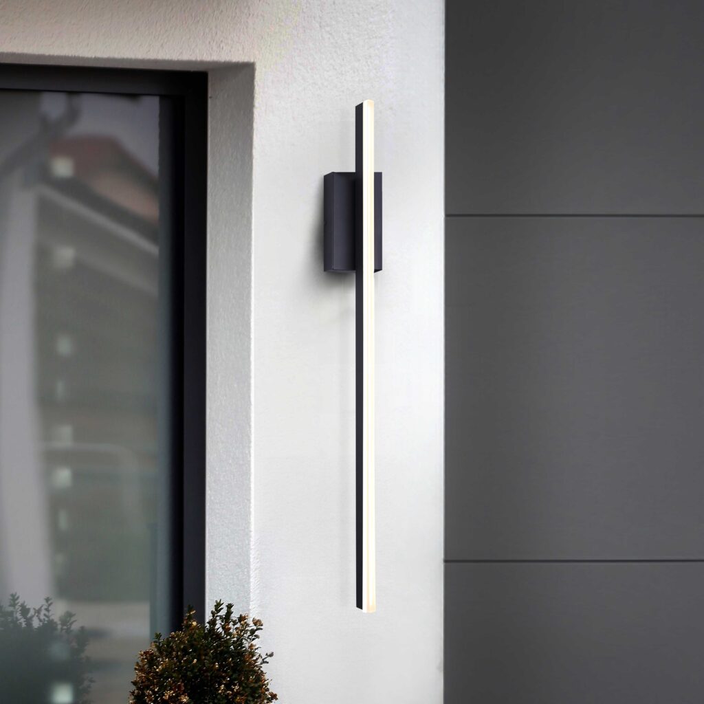Luminaire extérieur LENNON en noir — Canarm