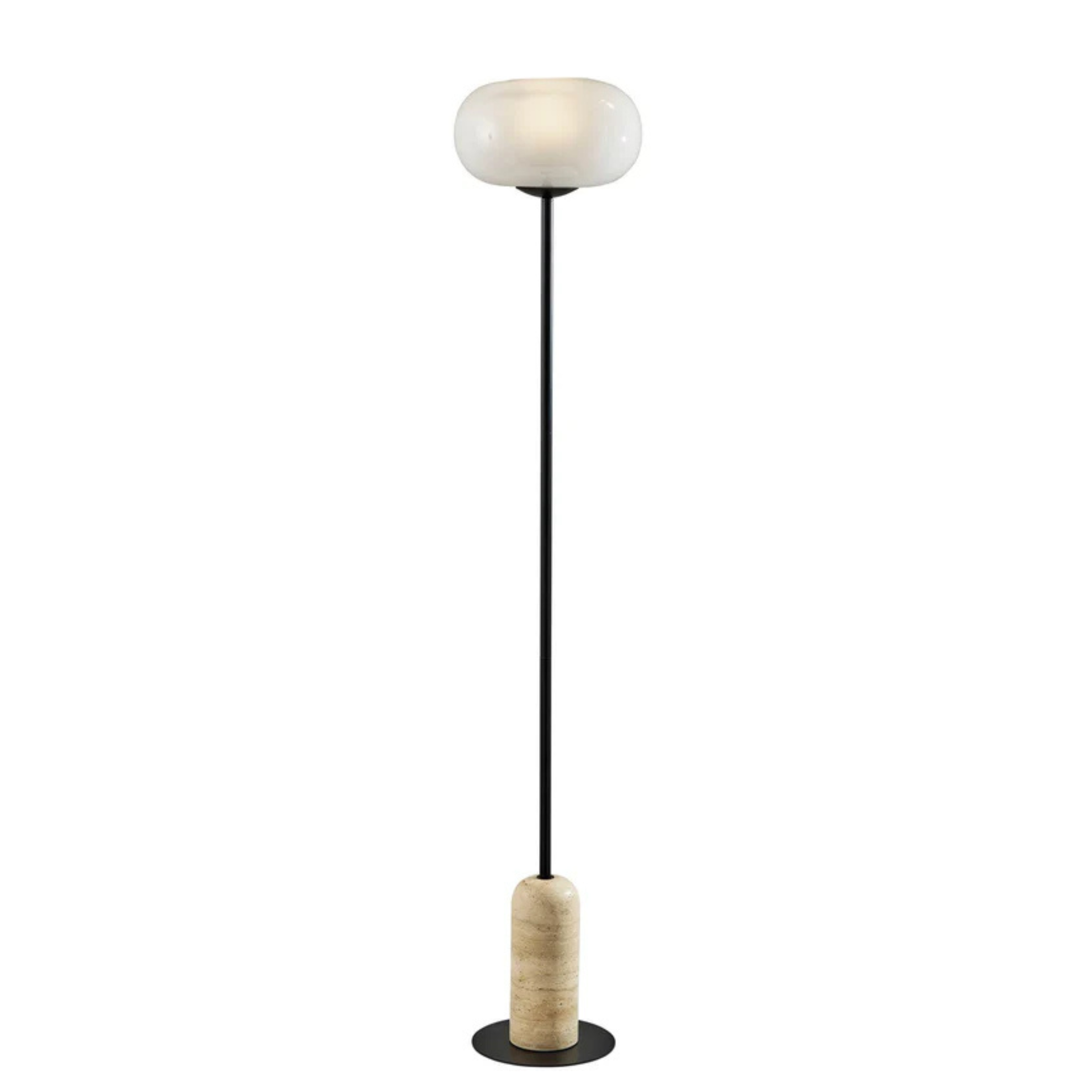 Lampe de plancher BYRON en noir — vue supplémentaire
