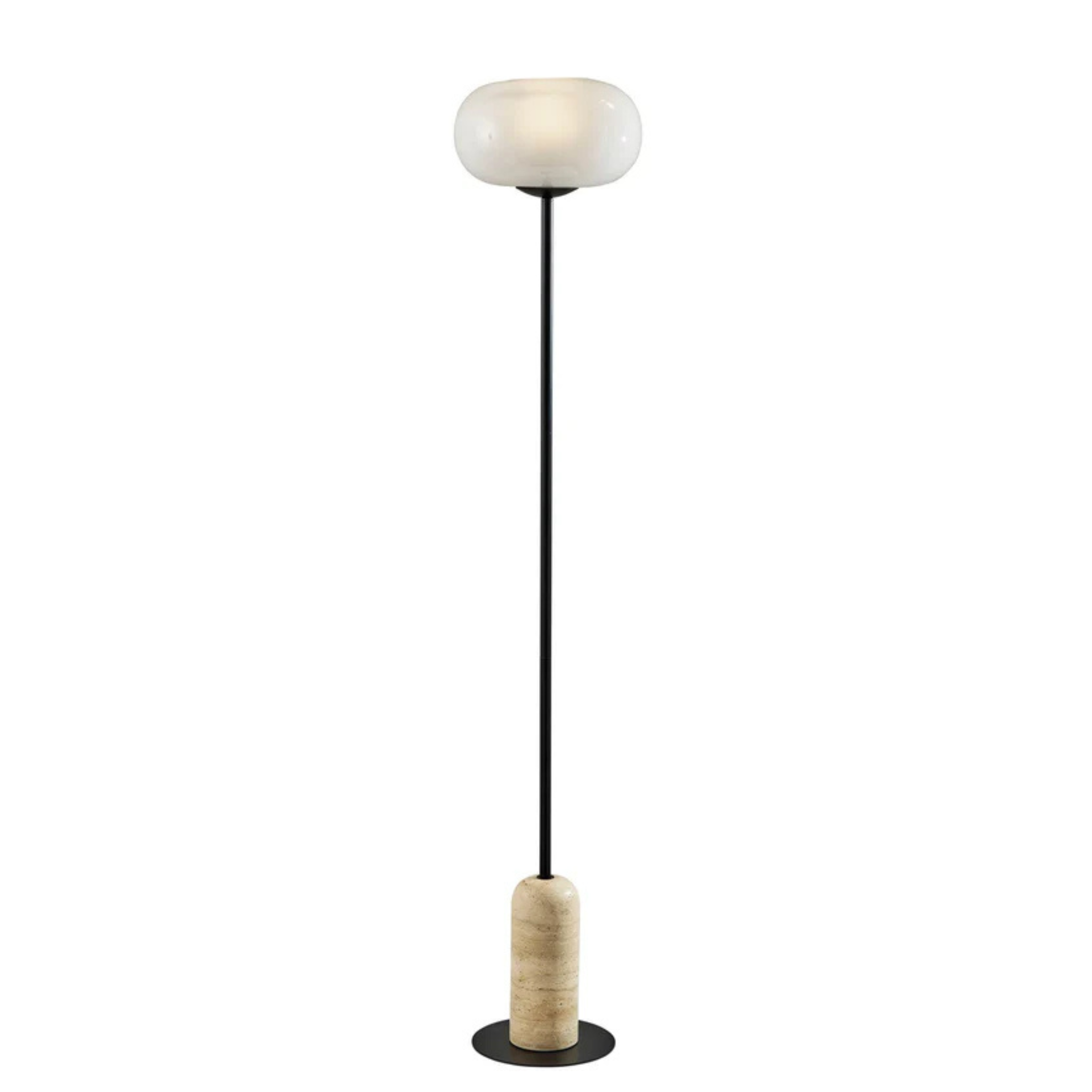 Lampe de plancher BYRON en noir — vue supplémentaire