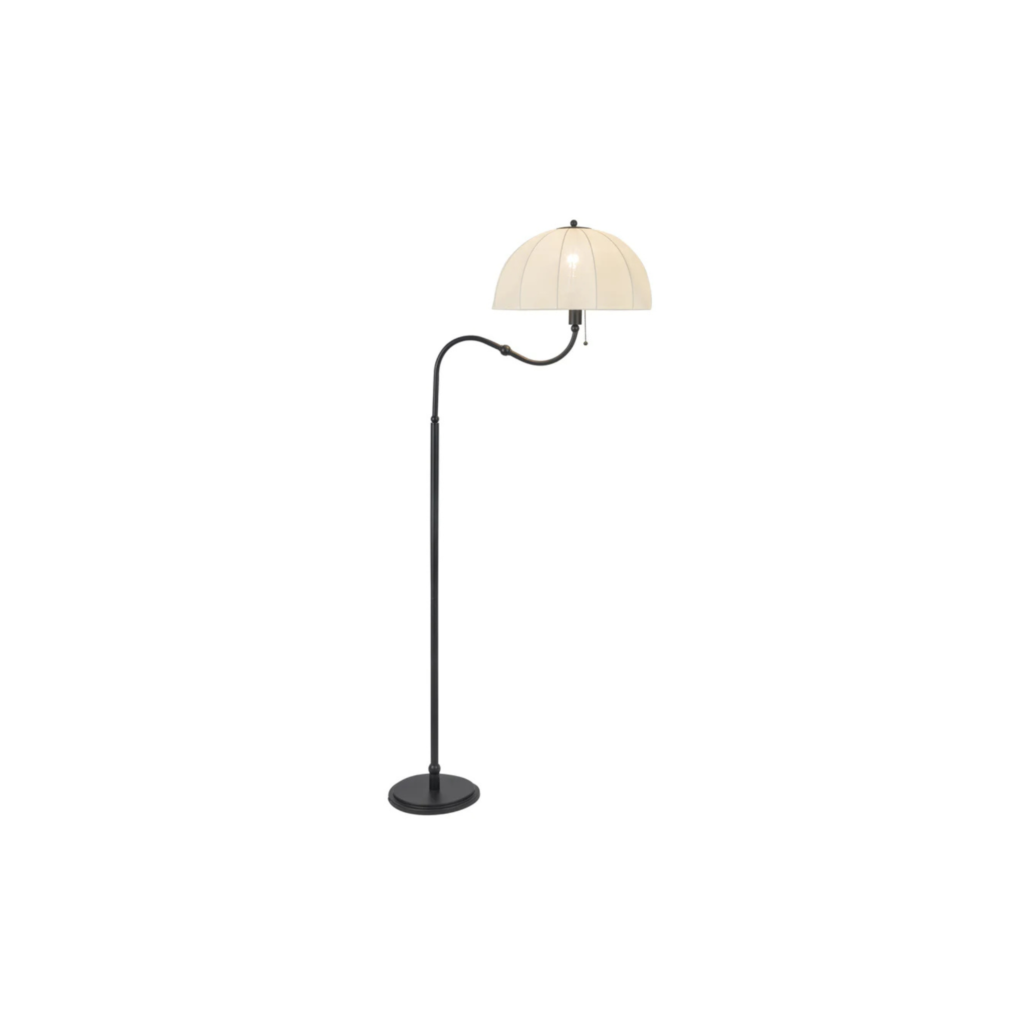 Lampe de plancher CROSBY en noir mat Kuzco / Alora — vue supplémentaire