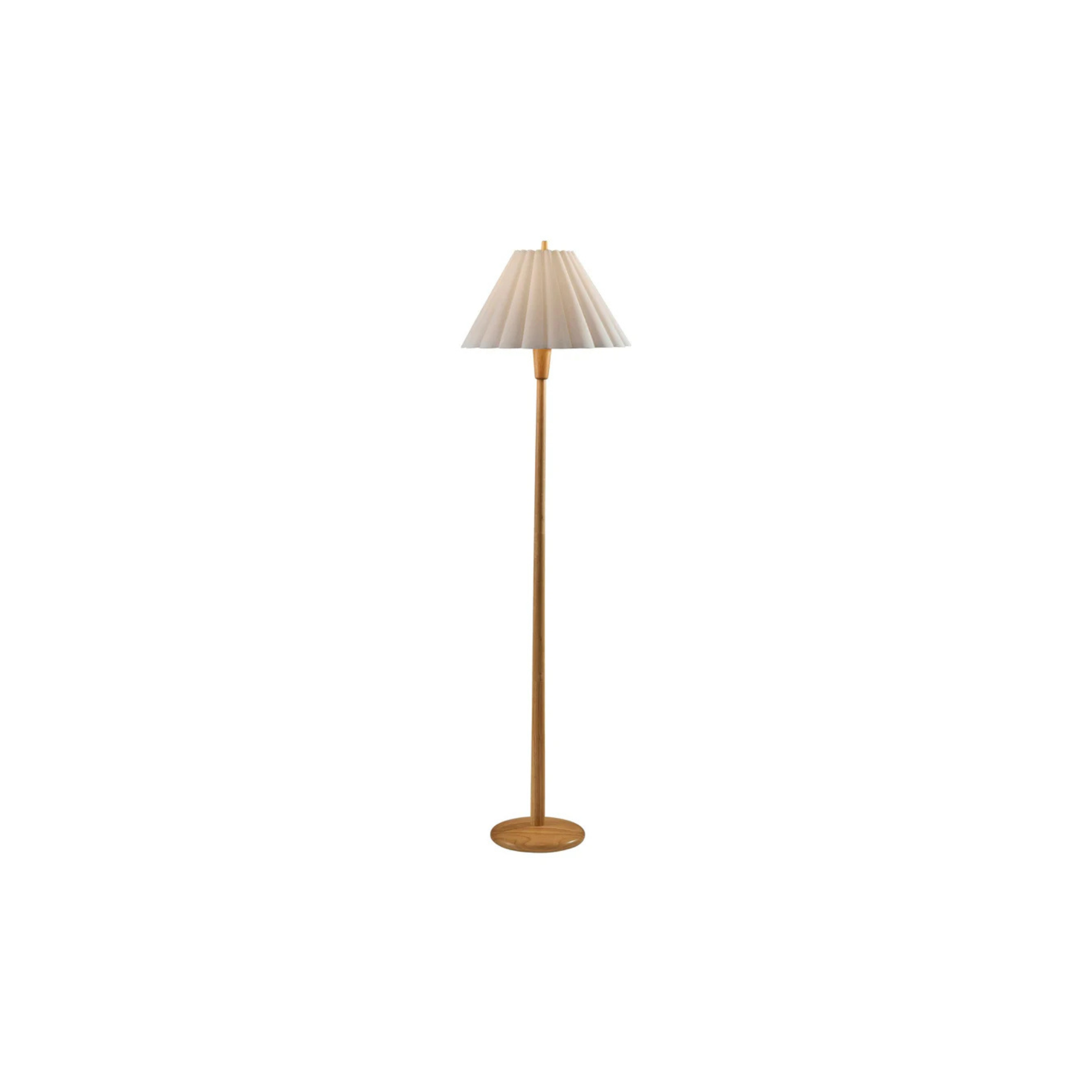 Lampe de plancher SCALLOP en naturel — vue supplémentaire