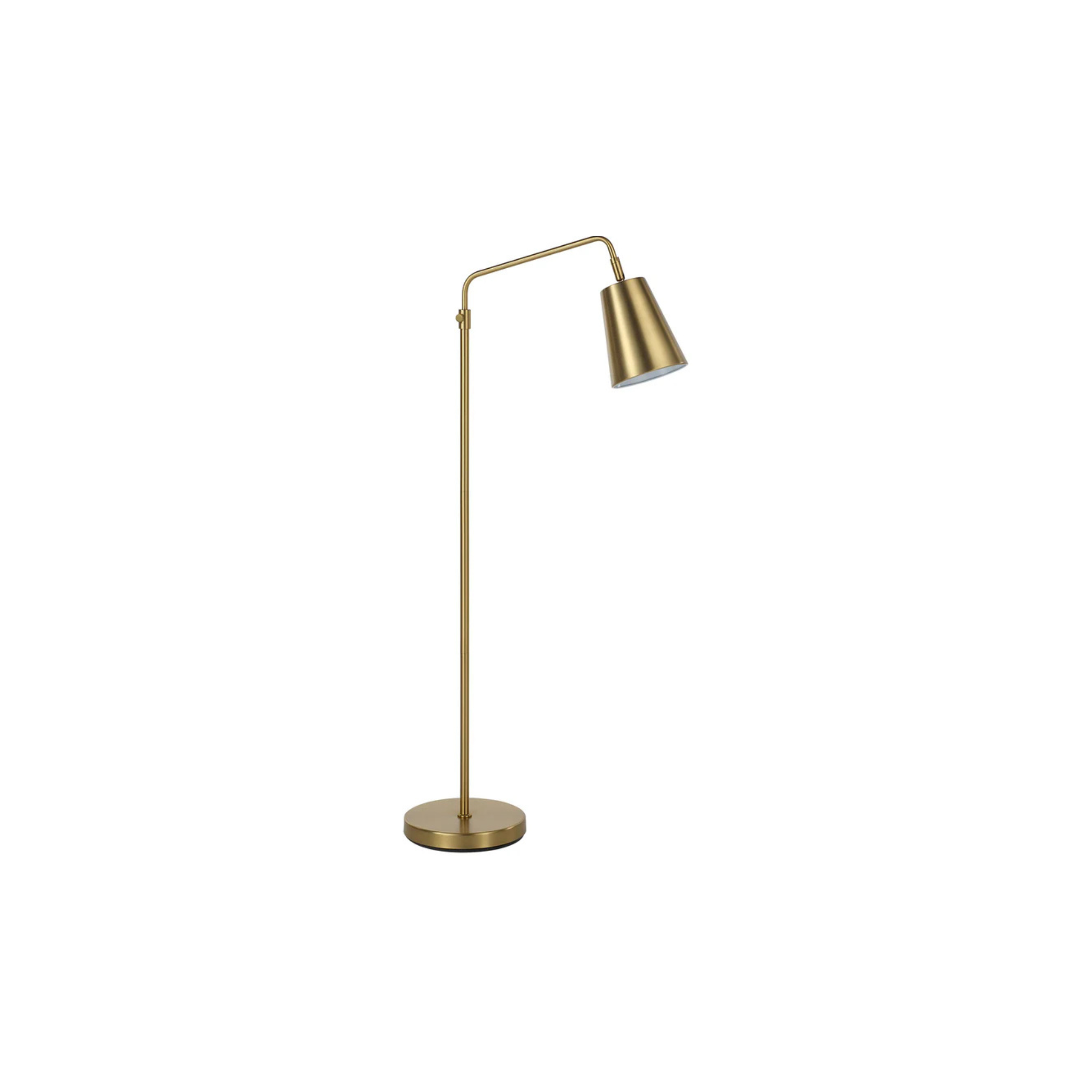 Lampe de plancher VIDURA en laiton Renwil — vue supplémentaire