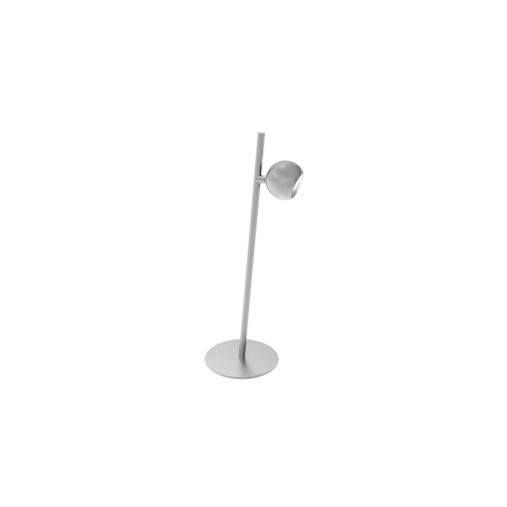 Lampe de table FERNANDA en nickel satiné Dainolite — vue supplémentaire
