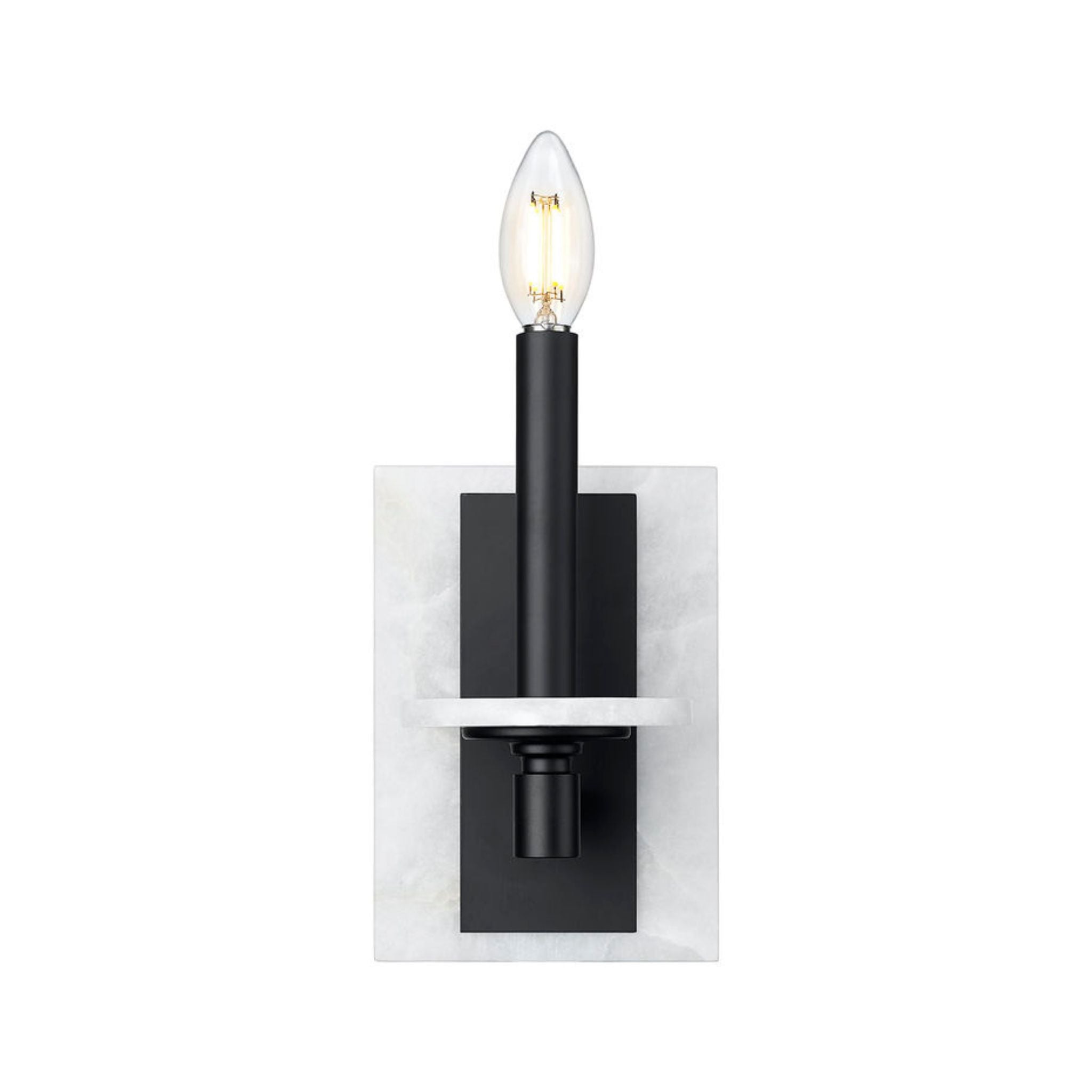 Applique murale KADEN en noir mat et albâtre Z-Lite — vue supplémentaire