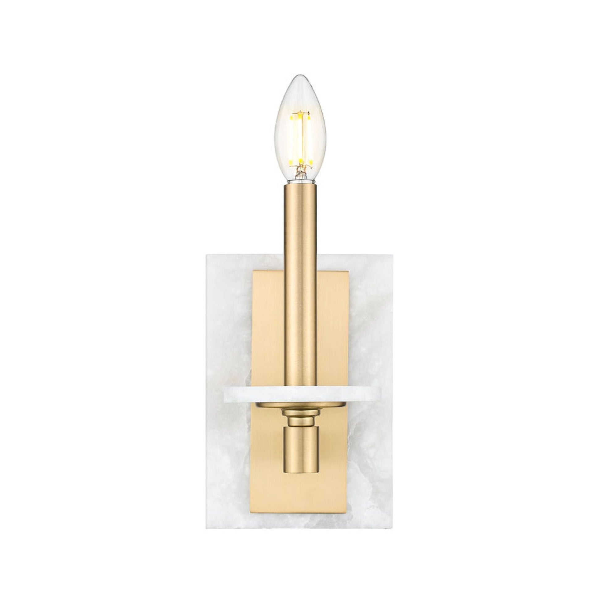 Applique murale KADEN en or moderne et albâtre Z-Lite — vue supplémentaire