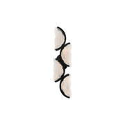 Applique murale MOON en noir CWI — vue supplémentaire