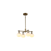 Suspension VELORA en laiton antique Artcraft — vue supplémentaire
