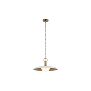 Suspension KURIO en blanc et bronze champagne Kichler — vue supplémentaire