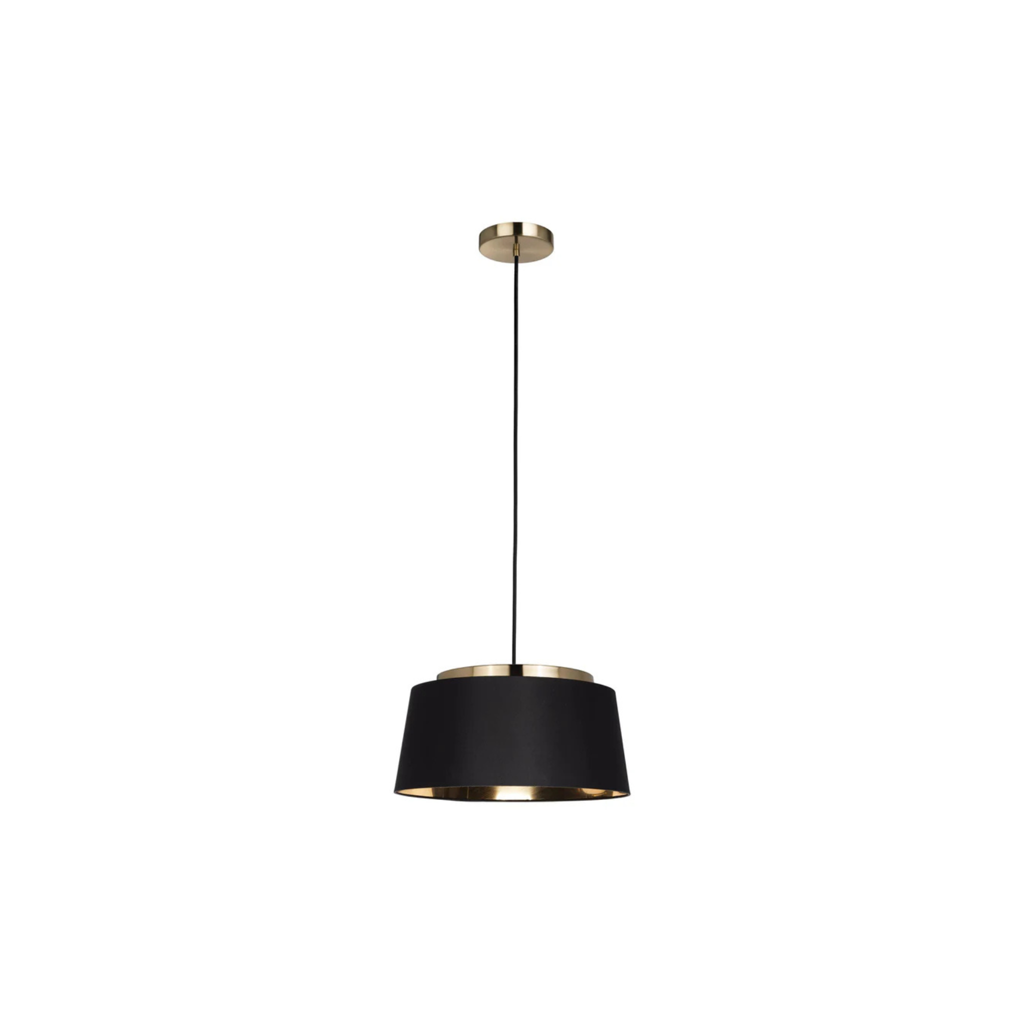 Suspension ALMERIMAR en noir et or brossé Eglo — vue supplémentaire