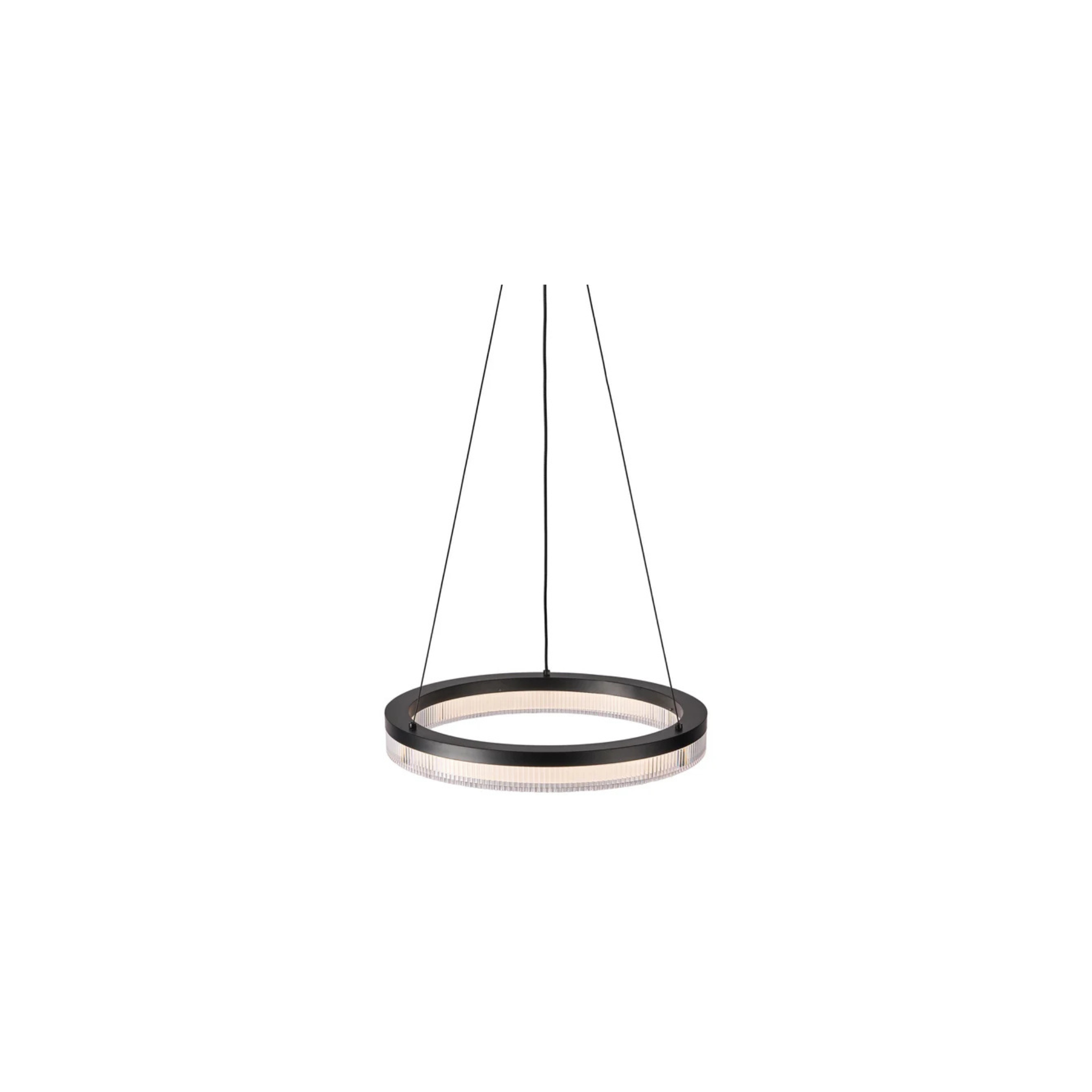 Suspension ARI en noir Artcraft — vue supplémentaire