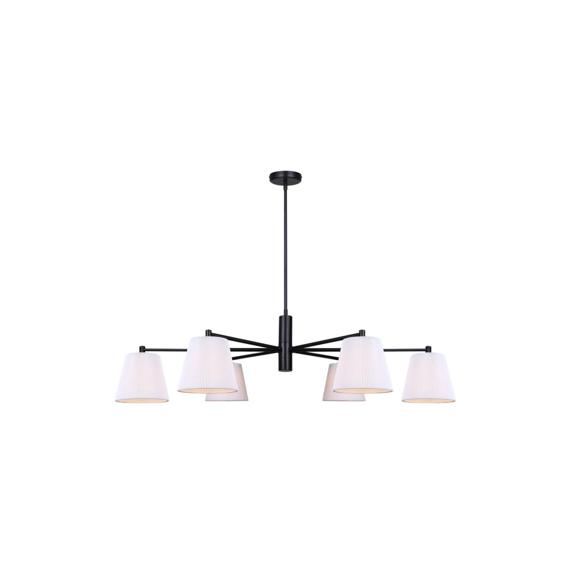 Suspension ASPEN en noir mat Canarm — vue supplémentaire