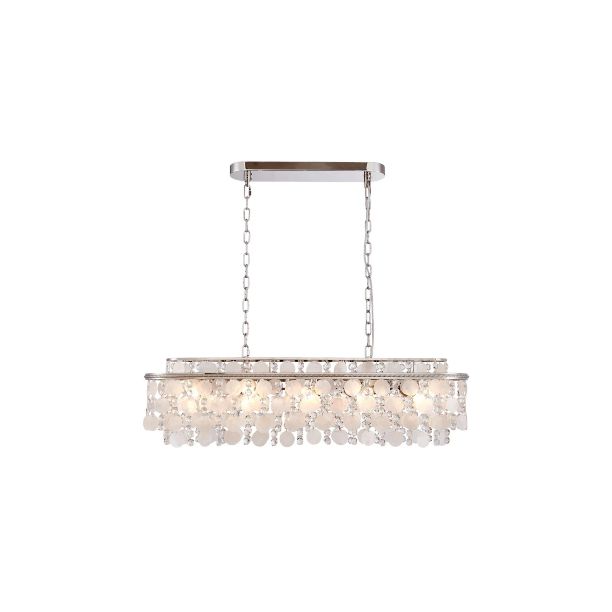 Suspension AVARA en nickel poli Artcraft — vue supplémentaire