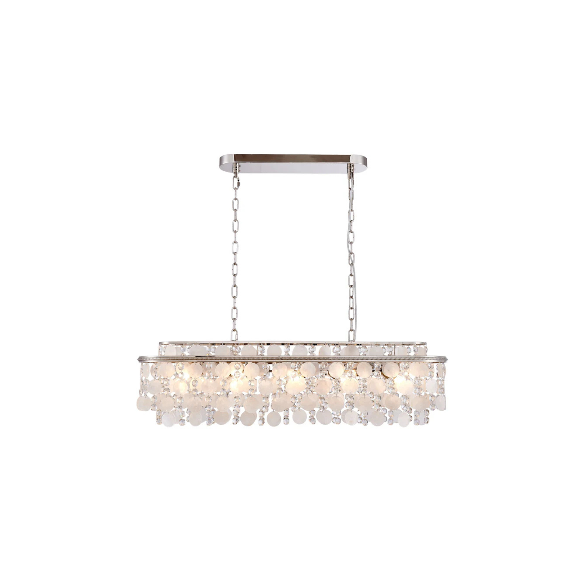 Suspension AVARA en nickel poli Artcraft — vue supplémentaire