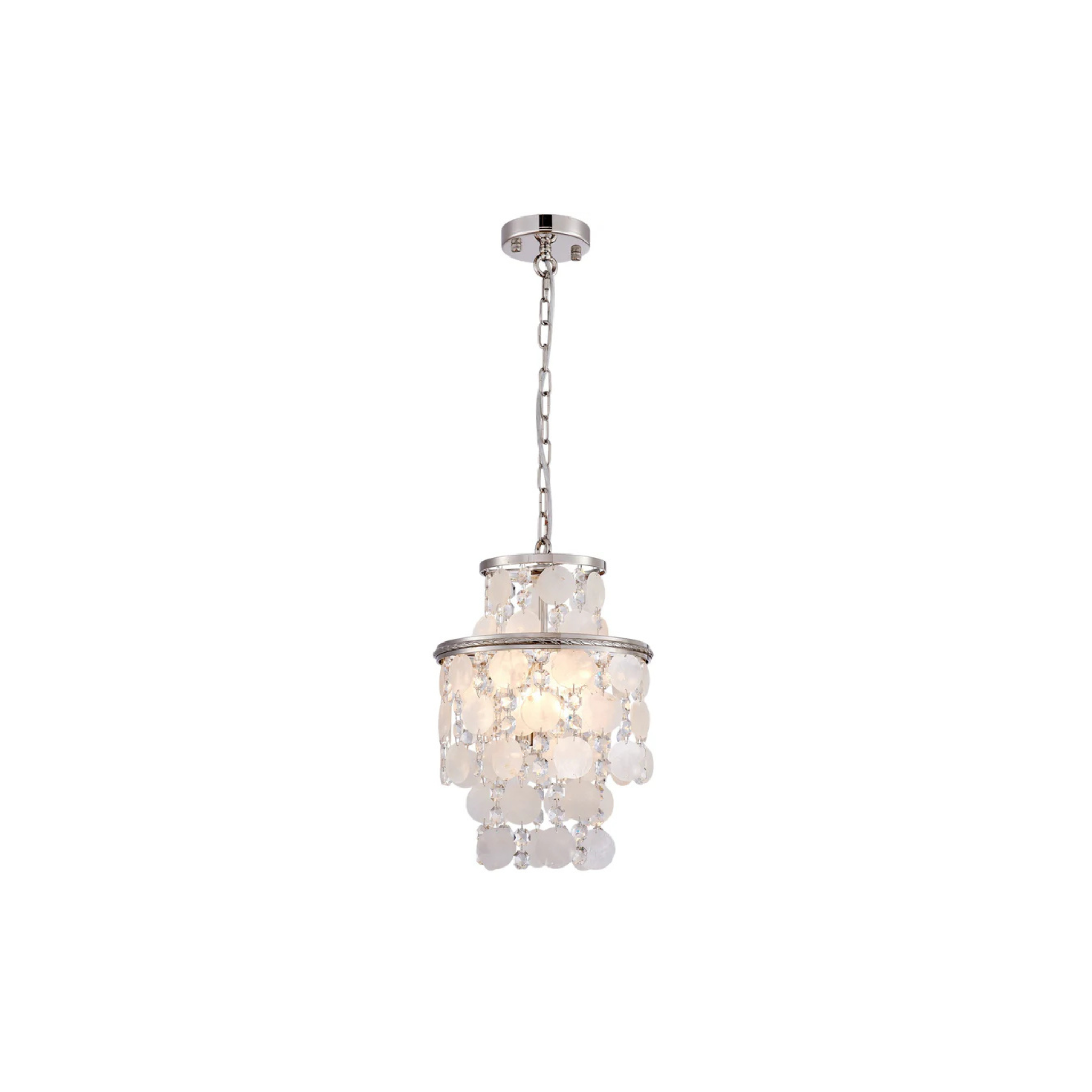 Suspension AVARA en nickel poli Artcraft — vue supplémentaire