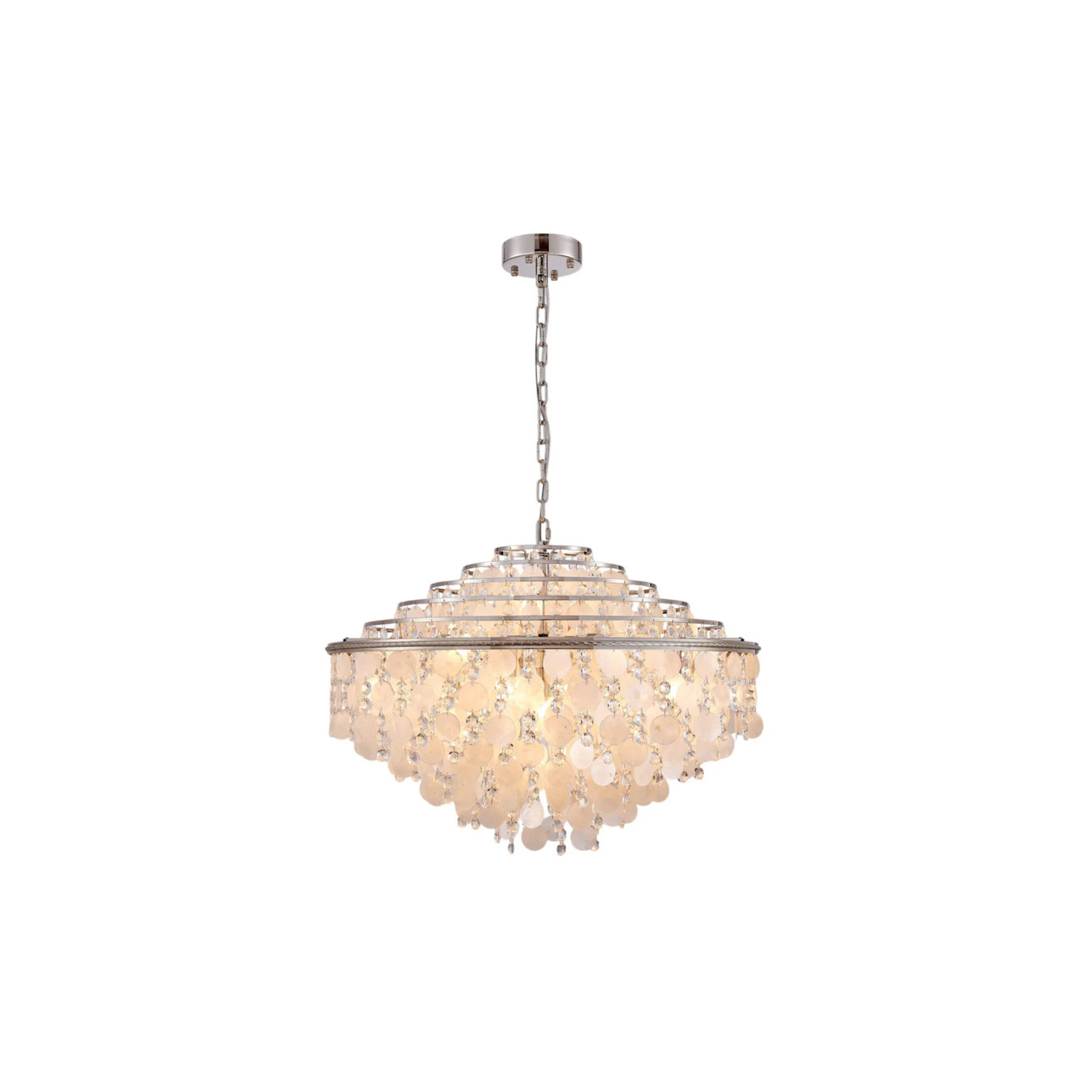 Suspension AVARA en nickel poli Artcraft — vue supplémentaire