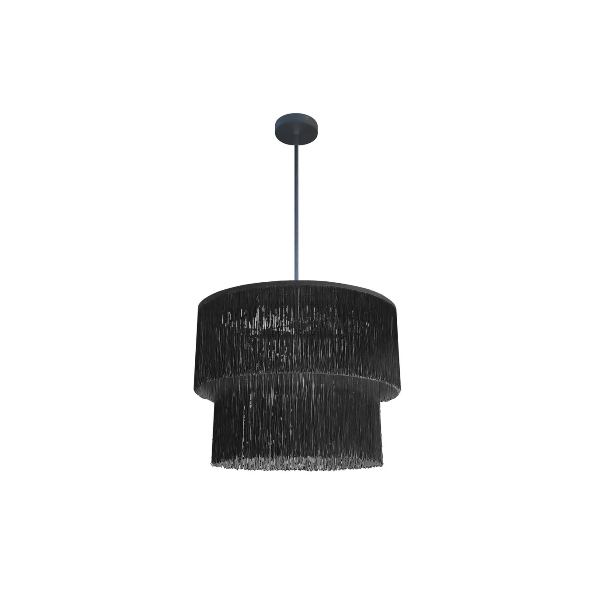 Suspension CADELARIA en noir mat Dainolite — vue supplémentaire