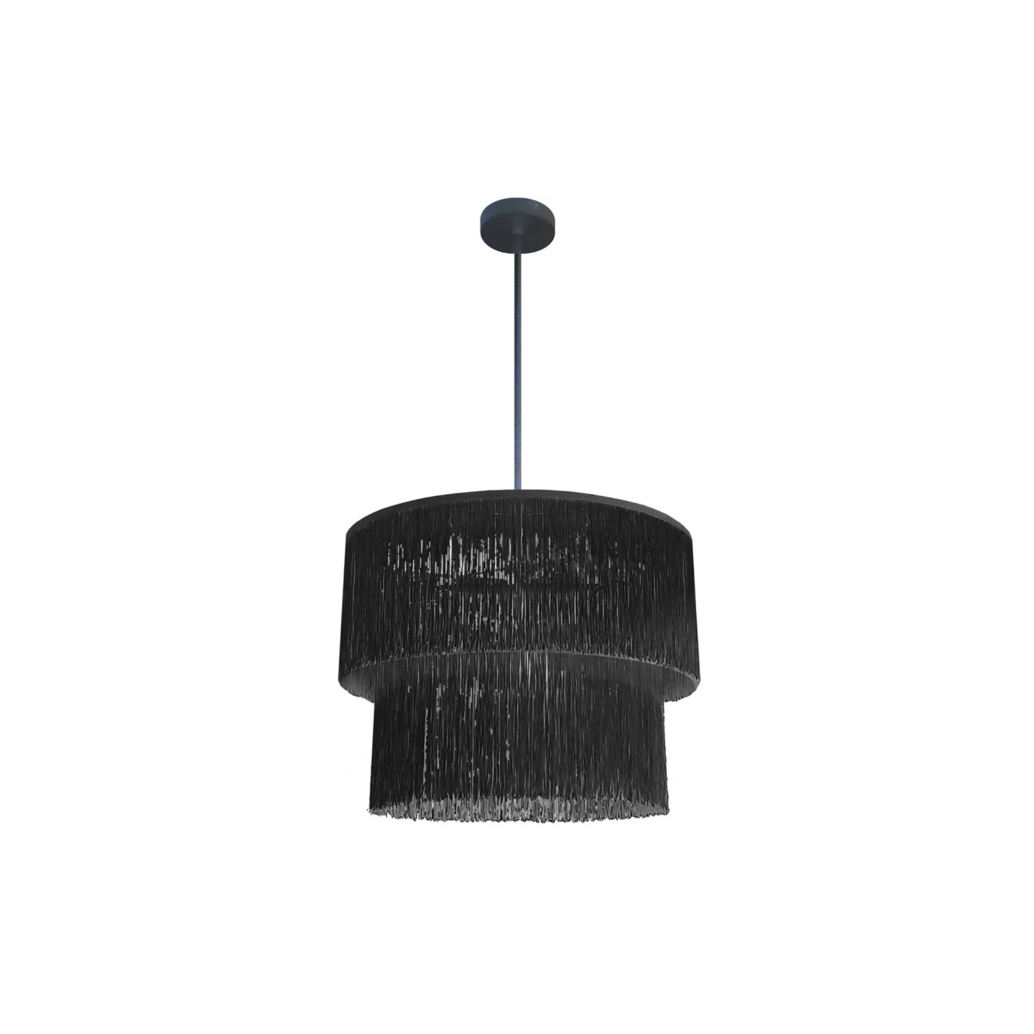 Suspension CADELARIA en noir mat Dainolite — vue supplémentaire