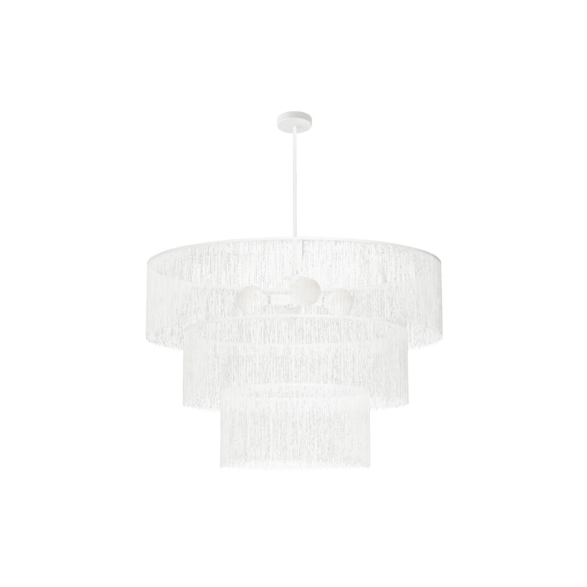 Suspension CADELARIA en blanc mat Dainolite — vue supplémentaire