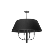 Suspension DALIA en noir mat Dainolite — vue supplémentaire