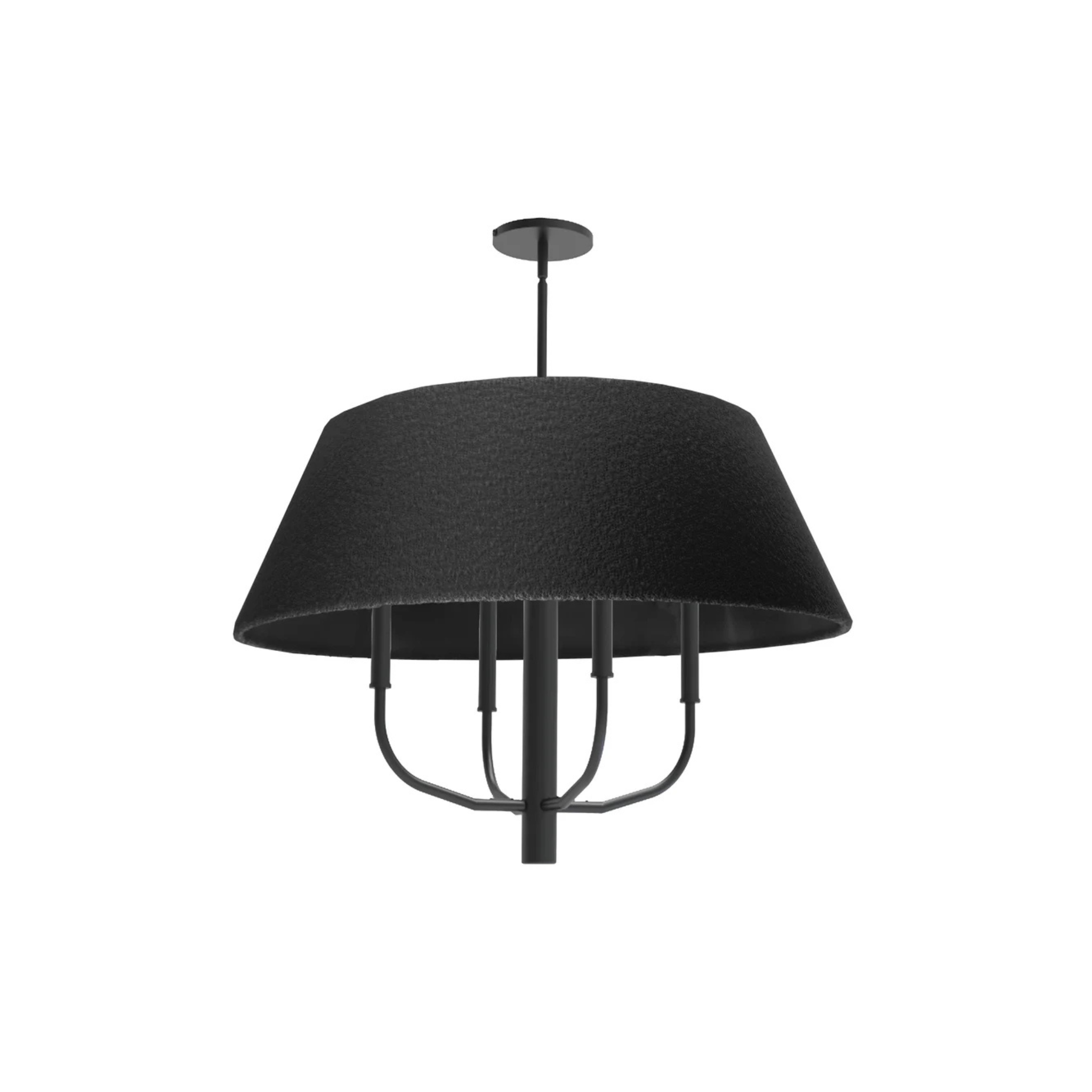 Suspension DALIA en noir mat Dainolite — vue supplémentaire