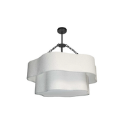 Suspension DALIA en noir mat et blanc Dainolite — vue supplémentaire
