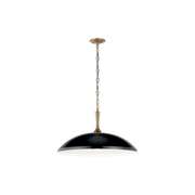 Suspension DELAROSA en noir et bronze champagne Kichler — vue supplémentaire