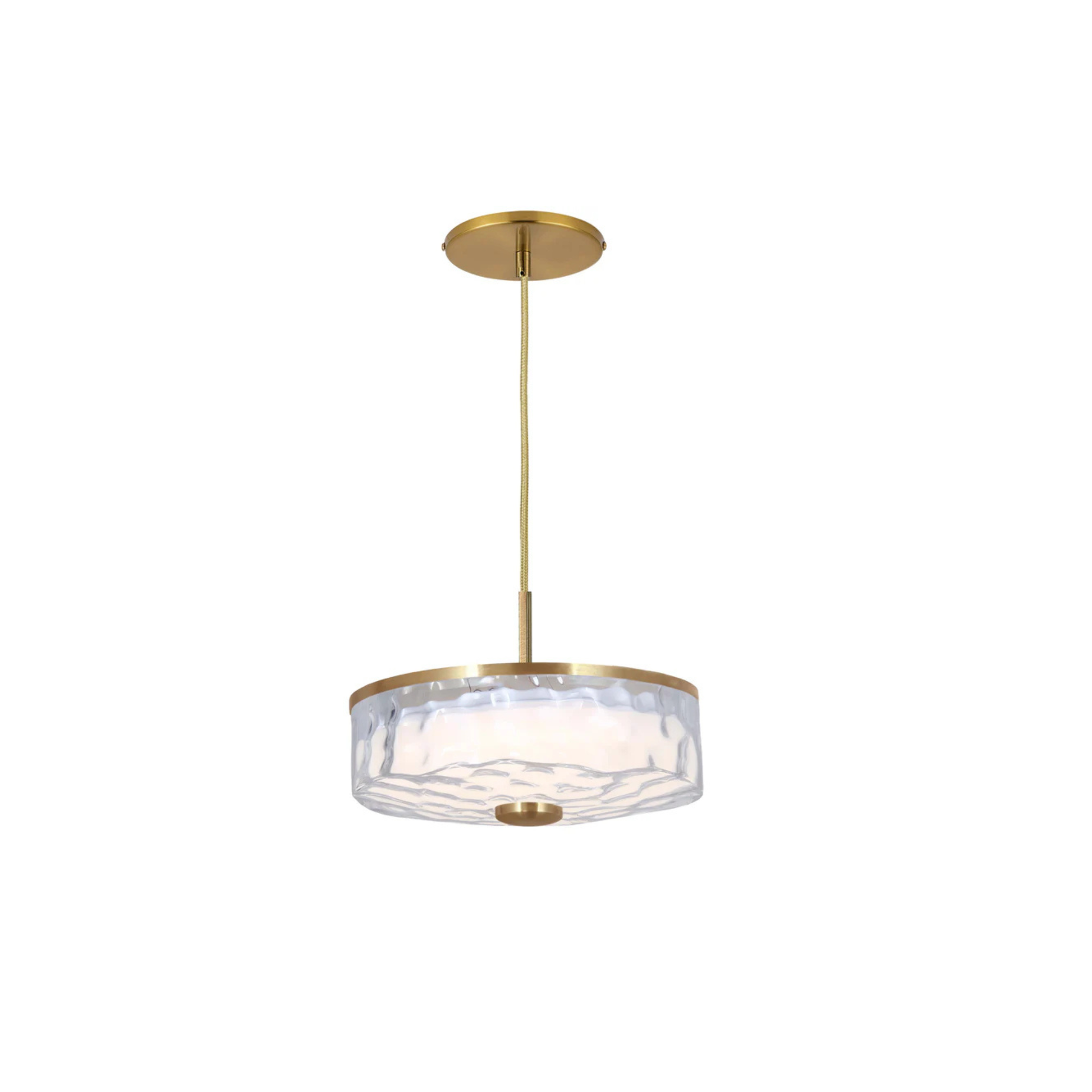 Suspension DULCE en laiton vieilli Dainolite — vue supplémentaire
