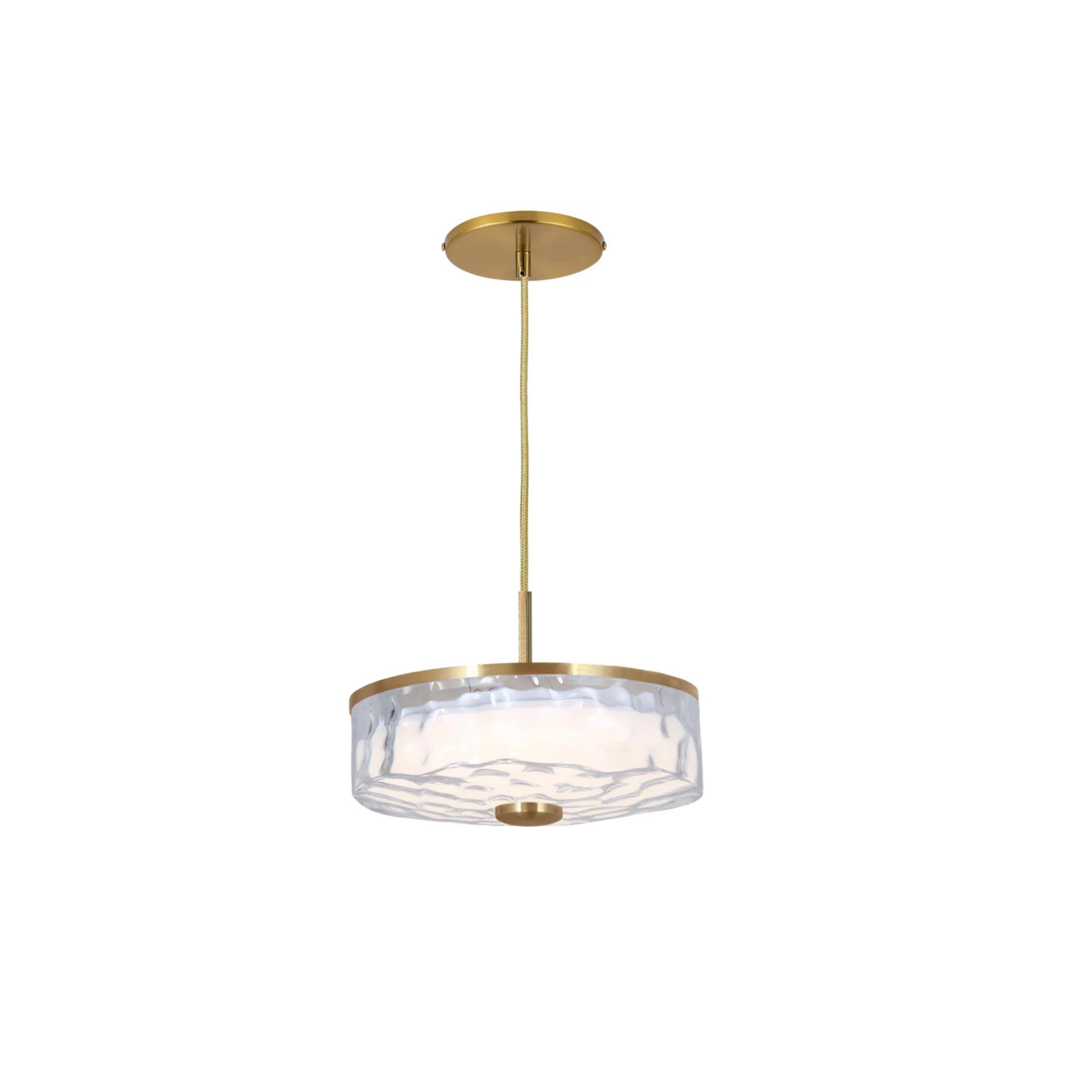 Suspension DULCE en laiton vieilli Dainolite — vue supplémentaire