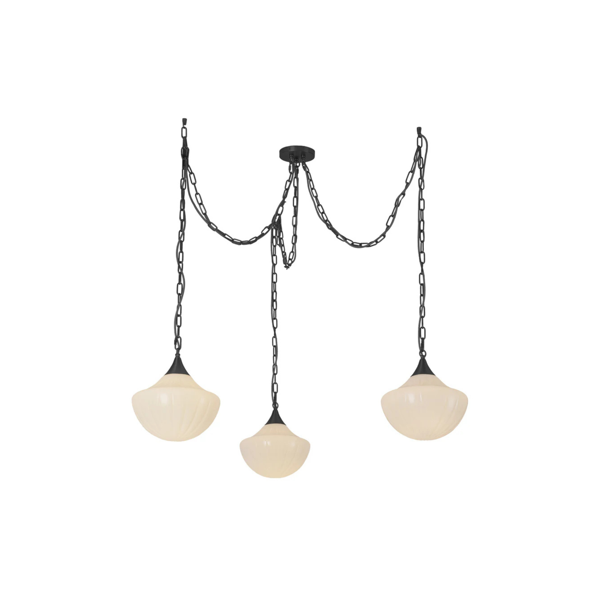 Suspension FARRAH en noir mat Kuzco / Alora — vue supplémentaire
