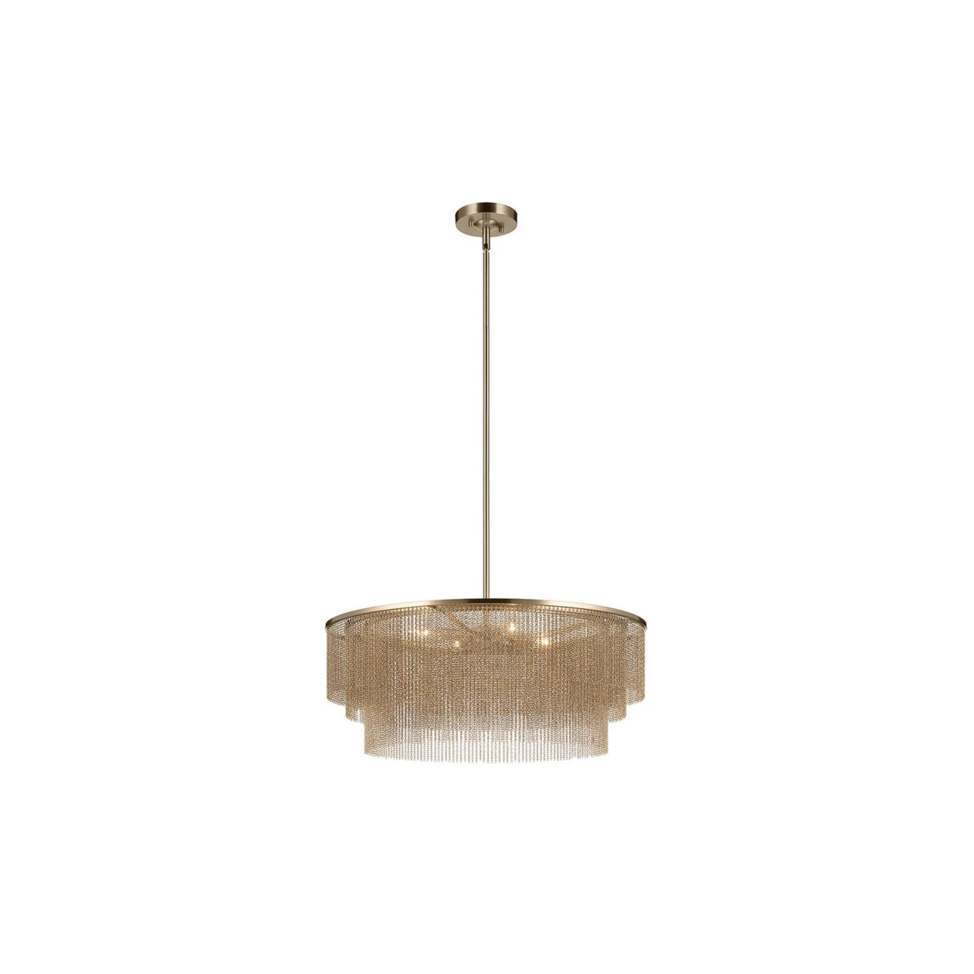 Suspension KHAITE en bronze champagne Kichler — vue supplémentaire
