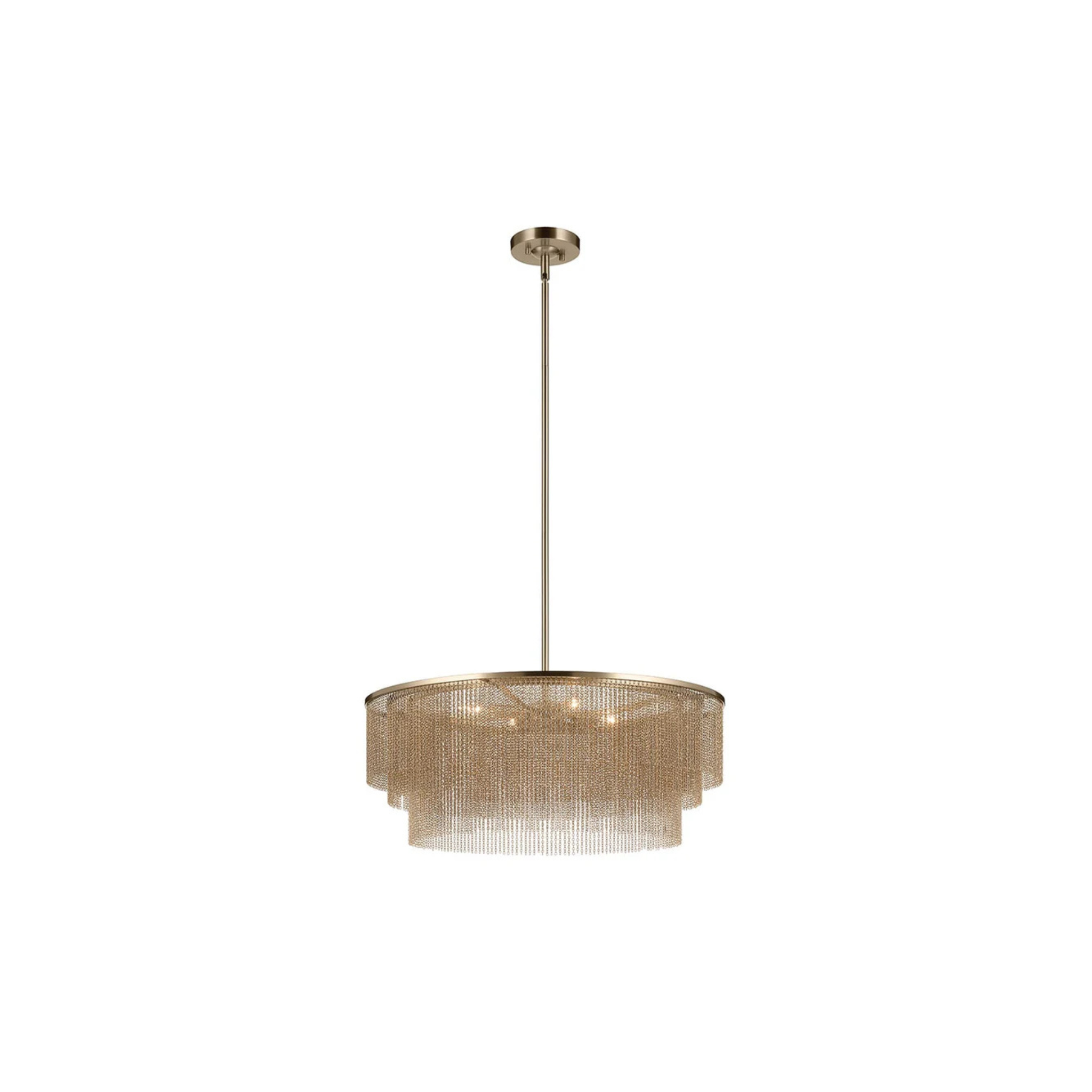 Suspension KHAITE en bronze champagne Kichler — vue supplémentaire