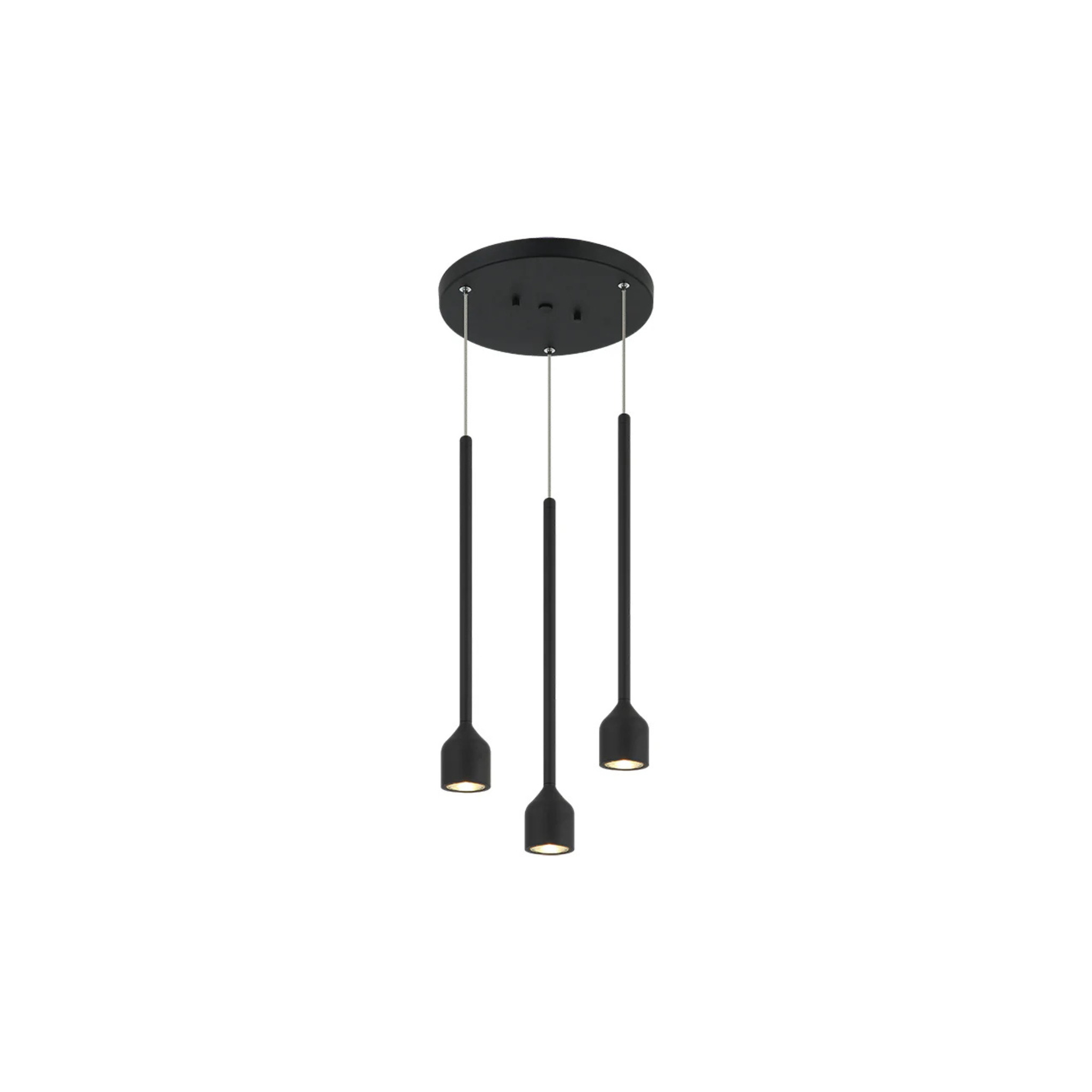 Suspension LUMENAGIO en noir mat Matteo — vue supplémentaire
