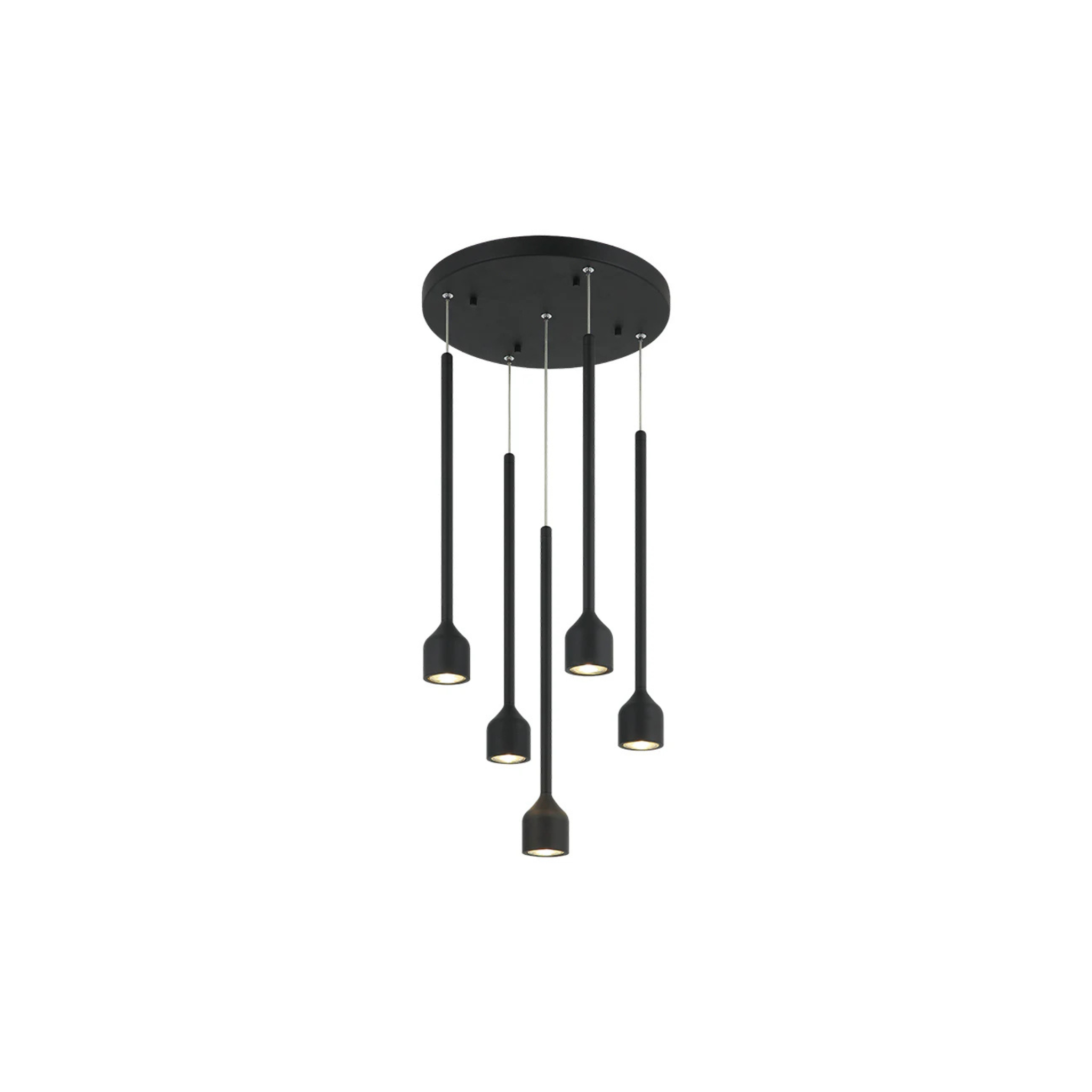 Suspension LUMENAGIO en noir mat Matteo — vue supplémentaire
