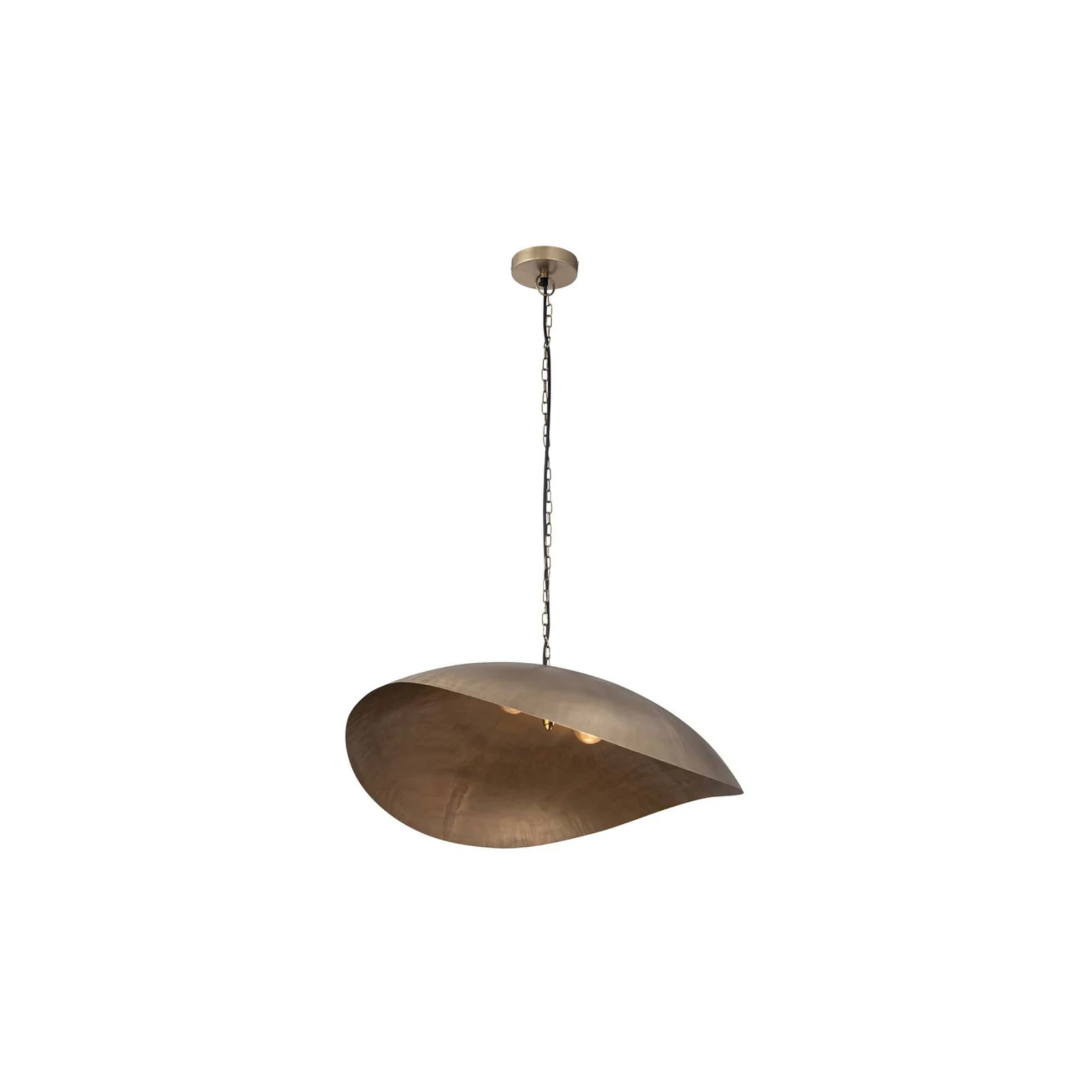 Suspension MAVERICK en laiton antique Canarm — vue supplémentaire