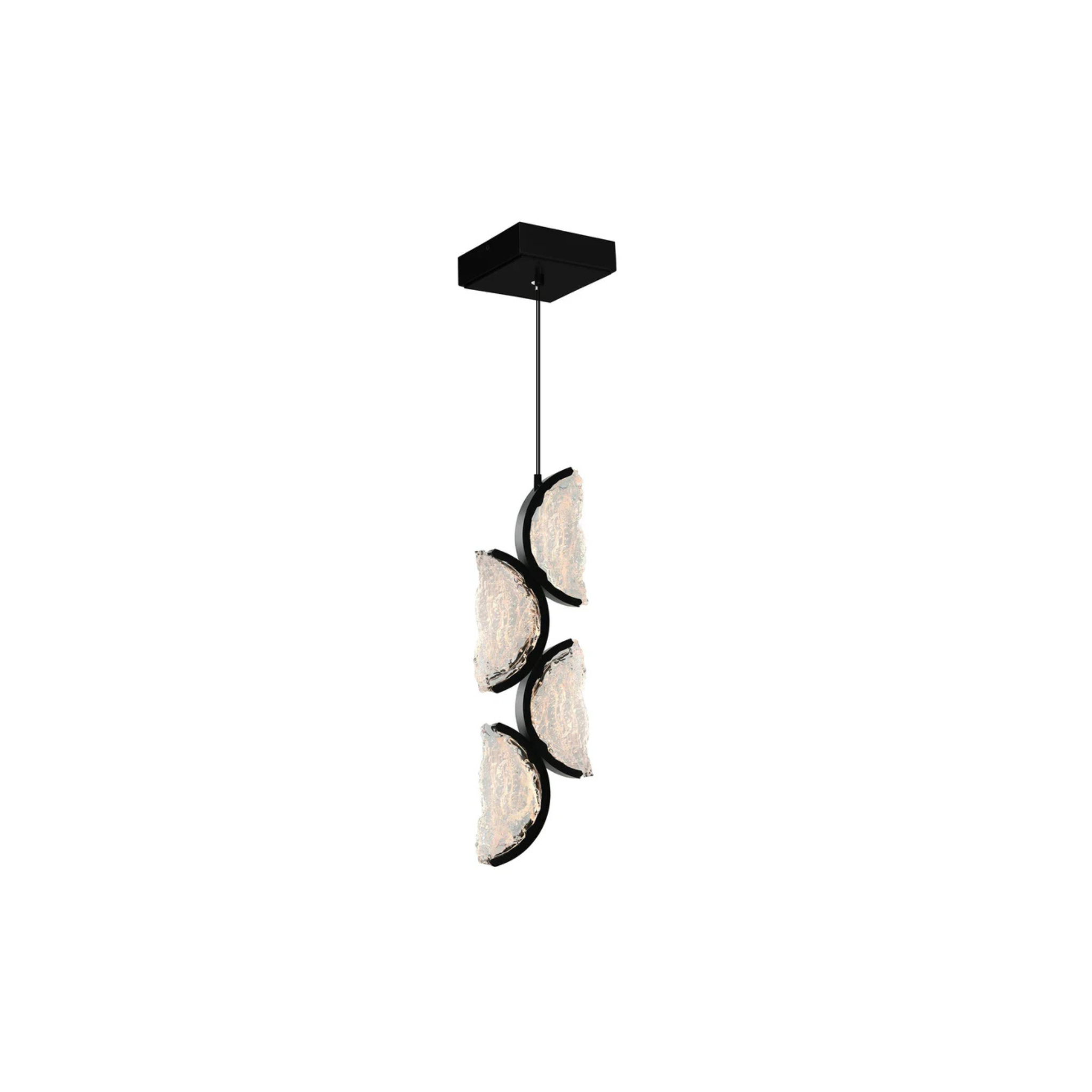 Suspension MOON en noir CWI — vue supplémentaire