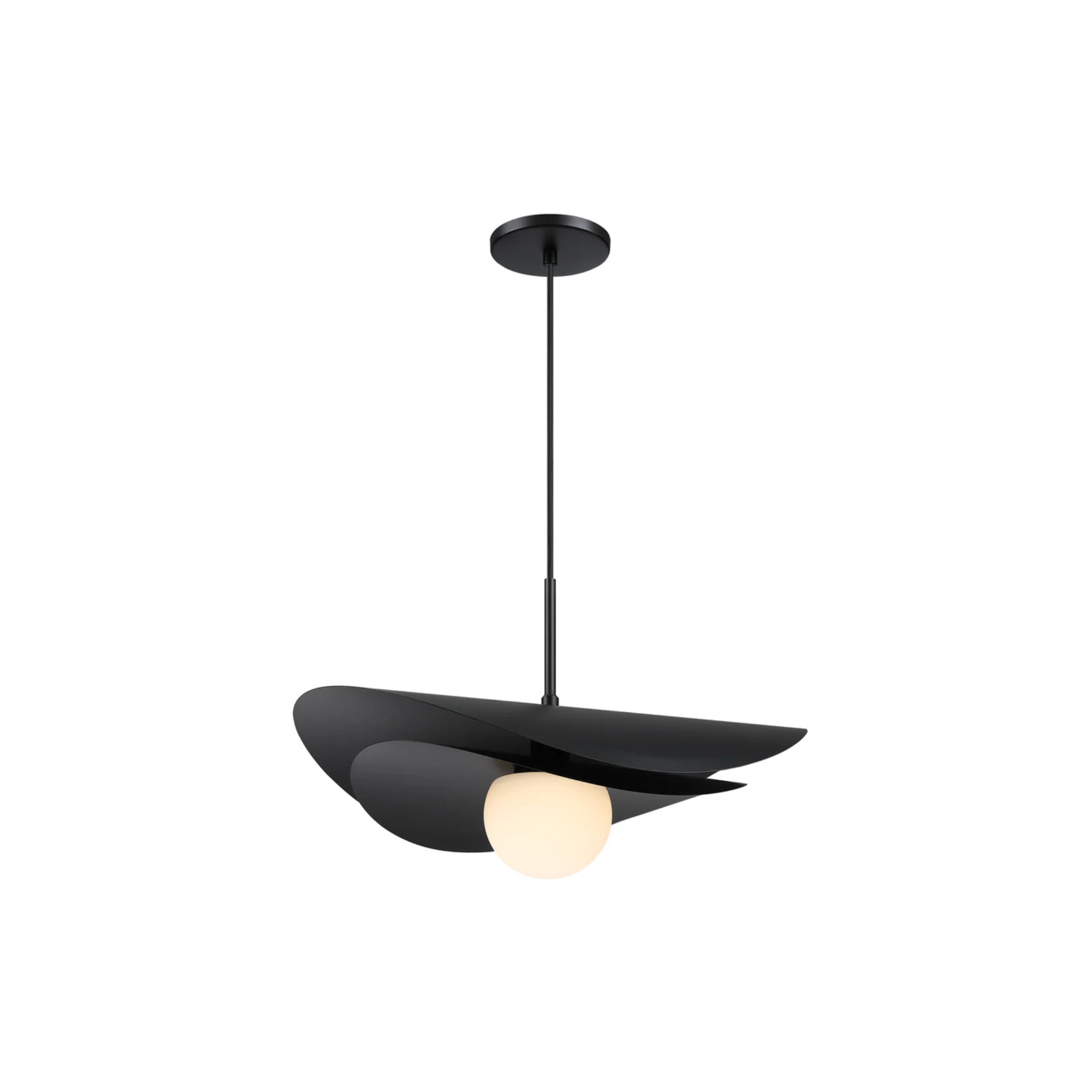 Suspension PAVEN en noir mat Dainolite — vue supplémentaire