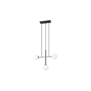 Suspension PAZ en noir et or brossé Eglo — vue supplémentaire