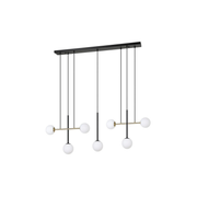 Suspension PAZ en noir et or brossé Eglo — vue supplémentaire